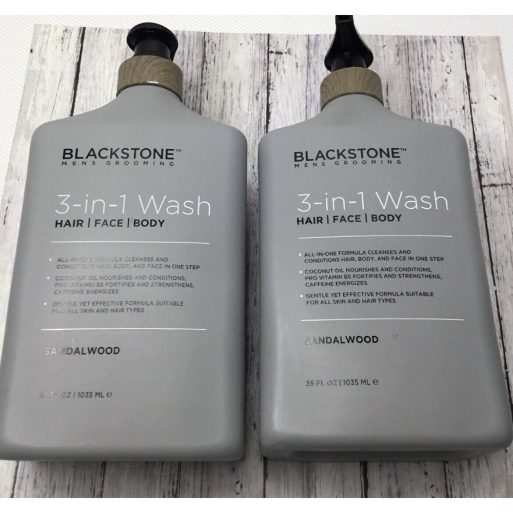 3-in-1 Men’s Blackstone Wash Sandal Wood Set 2 32 fl oz